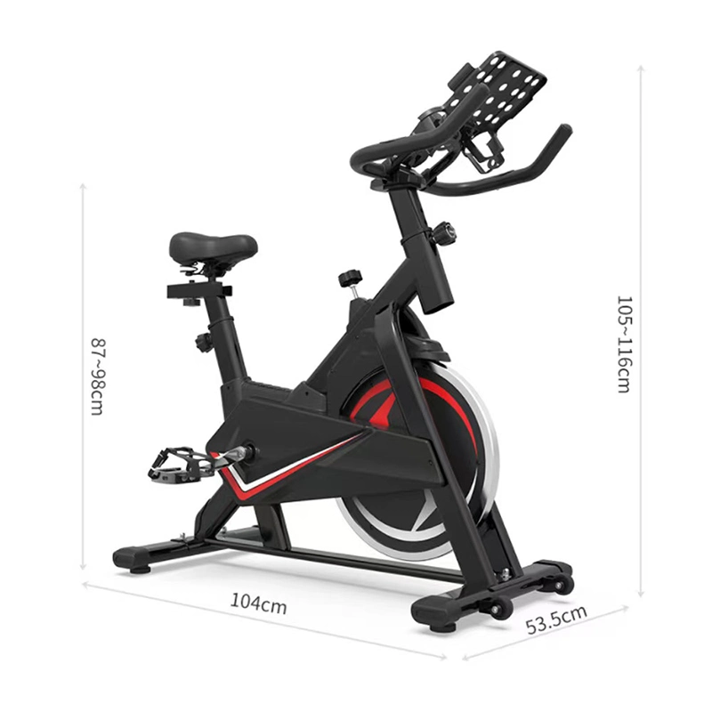De magnetische van het de Transmissie Hoge Koolstofstaal van de Lichaams Geschikte Riem van de de Hometrainerfiets Hometrainer van de de Gymnastiekfiets