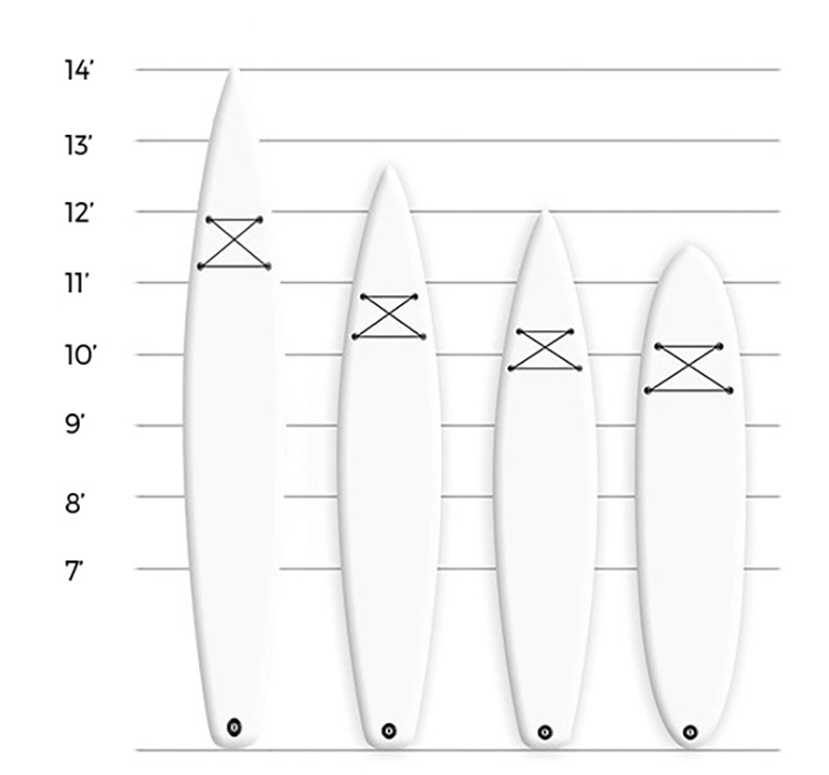 De Tribune van de douanegrootte op Sup Paddle Planche DE Surf Inflatable 9FT Surfplank Zachte Longboard van Raadswatersport