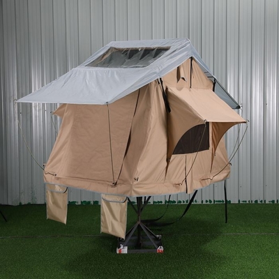 Pu bedekte 3000mm SUV Dak het Hoogste Tent Kamperen met een laag
