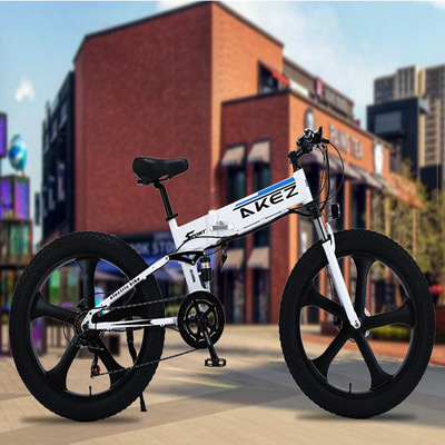 Van het de Snelheidsaluminium van de lithiumbatterij de Veranderlijke van de het Magnesiumlegering Elektrische Fiets