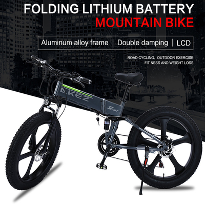 Geleide van de de Legerings Zachte Staart van het Vertoningsmagnesium van het het Kader40km/h Lithium de Batterij Elektrische Fiets