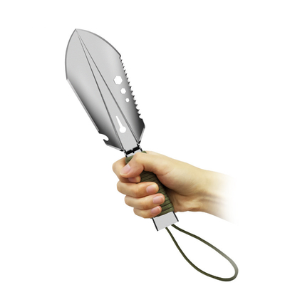 Landbouw Vierkante Kleine Schop 26cm van de Tuinhand het Mangaanstaal van de Aluminiumlegering