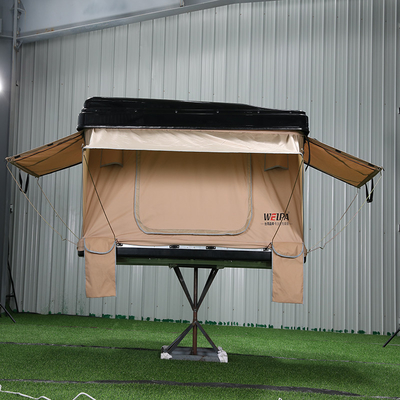 100% maak ABS SS Aluminium Harde Shell Roof Top Tent waterdicht