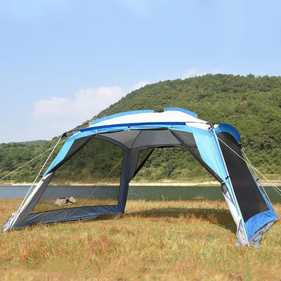 Ce-Openlucht de Sporttent 3000mm van Polyesteroxford 6 Waterdichte Persoons Automatische Tent