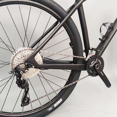 Oem van de de Wegfiets van de Koolstofvezel de Volledige Opschorting met de Rem van de Kaderschijf