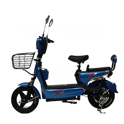 De geleide Autoped van de Vertonings Volwassen Elektrische Motorfiets met Lood Zure Batterij 2 Wiel Vette Band