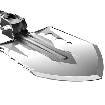 Aluminiumlegering het Multifunctionele het Kamperen Type van Schop Rechte Handvat