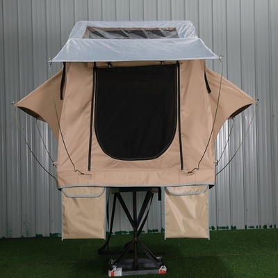 Pu bedekte 3000mm SUV Dak het Hoogste Tent Kamperen met een laag