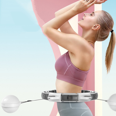 Van de de Massage de Digitale Gewogen Gymnastiek van het gymnastiekmateriaal hula-Hoepel van de de Geschiktheidsyoga