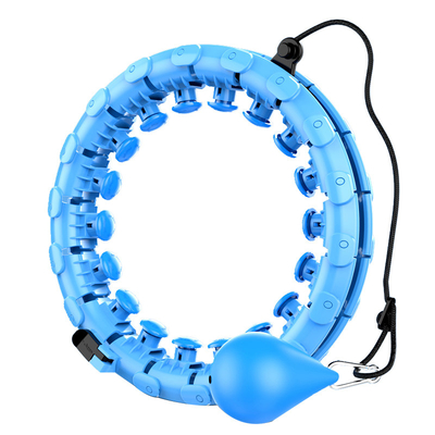 ABS 24 knoopt Hoepel van Geschiktheids de Slimme Hula, 24 Sectie Gewogen Hula-Hoepel 1.3kg