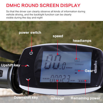 De zachte van de het Magnesiumlegering 30-50Km/H van het Staartkader 40Km/H Elektrische Fiets