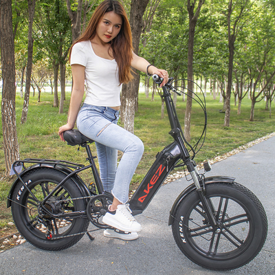 40Km/H van de het Magnesiumlegering van de lithiumbatterij Veranderlijke de Snelheids Elektrische Fiets