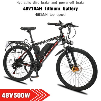 40km/H Elektrische Fiets 60km van de lithiumbatterij Magnesiumlegering