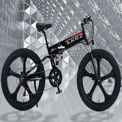 Van de het Aluminium de Elektrische Fiets 50km/H van de lithiumbatterij Veranderlijke Snelheid