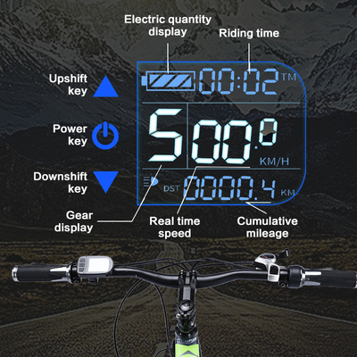 26x1.95“ Elektrisch de Fiets Intelligent Brushless Controlemechanisme van de Lithiumbatterij