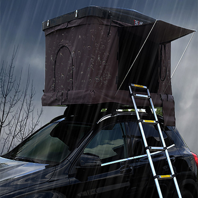 Openlucht Vouwend van het de Tentaluminium van het Autodak Hoogste Automatisch Hydraulisch Met een laag bedekt de Steunkader Pu