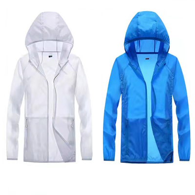 De nylon Stoffenelasticiteit Upf 50+ snakt Kleding van het de Vrouwenzonnescherm van de Koker de Uvbescherming