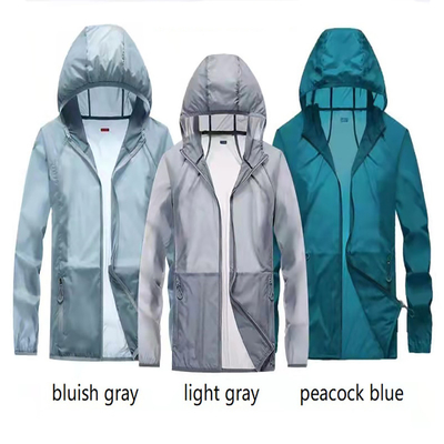 Het zon-Bewijs van de de Kokerhuid van 4% Spandex 96% Nylon anti-Pilling Lange Lichte van het Bamboedames van Upf 50+ Uv de Beschermingskleding
