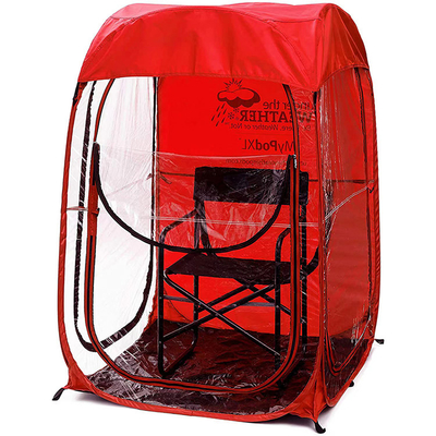 210D de Doek van Oxford ontruimt 4-6 de Peul Pop Omhooggaande Tent van het Persoons Grote Overmaatse Weer