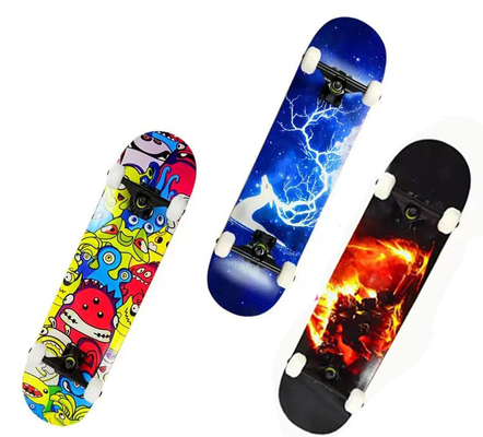 Pu Wheel volwassen skateboard 7-laags esdoorn beginnersskateboard