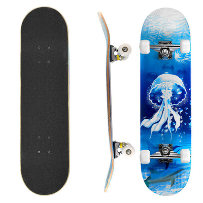 Van de de Legeringsverf van het douanealuminium van het de Steundek van de het Skateboardesdoorn het Houten Skateboard